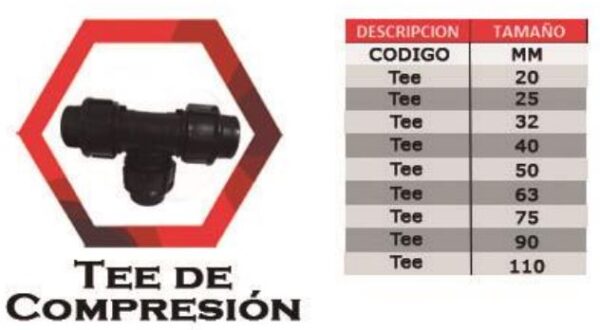Tee de compresión - Image 2